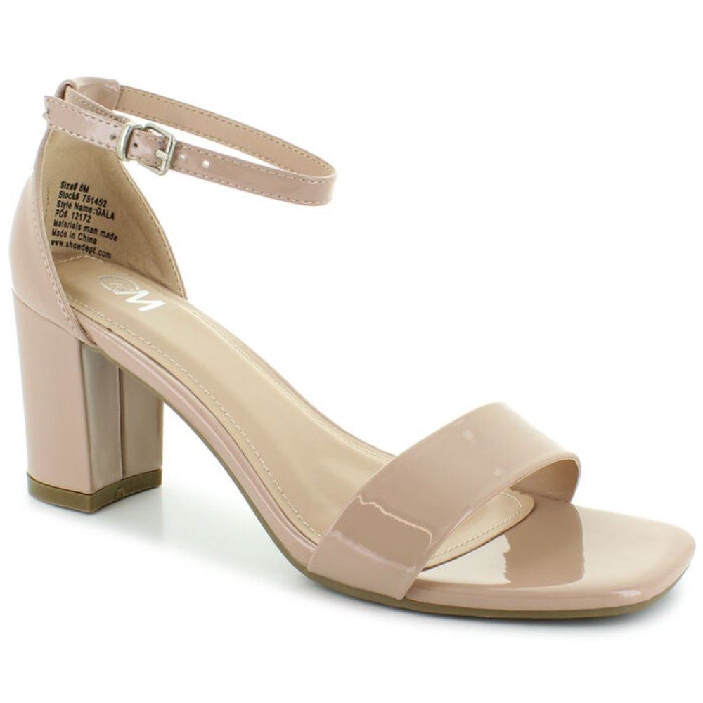 Chelsea Moreland Gala Shoes Heels in Nude Women's Size 7.5 - Picture 1 of 8